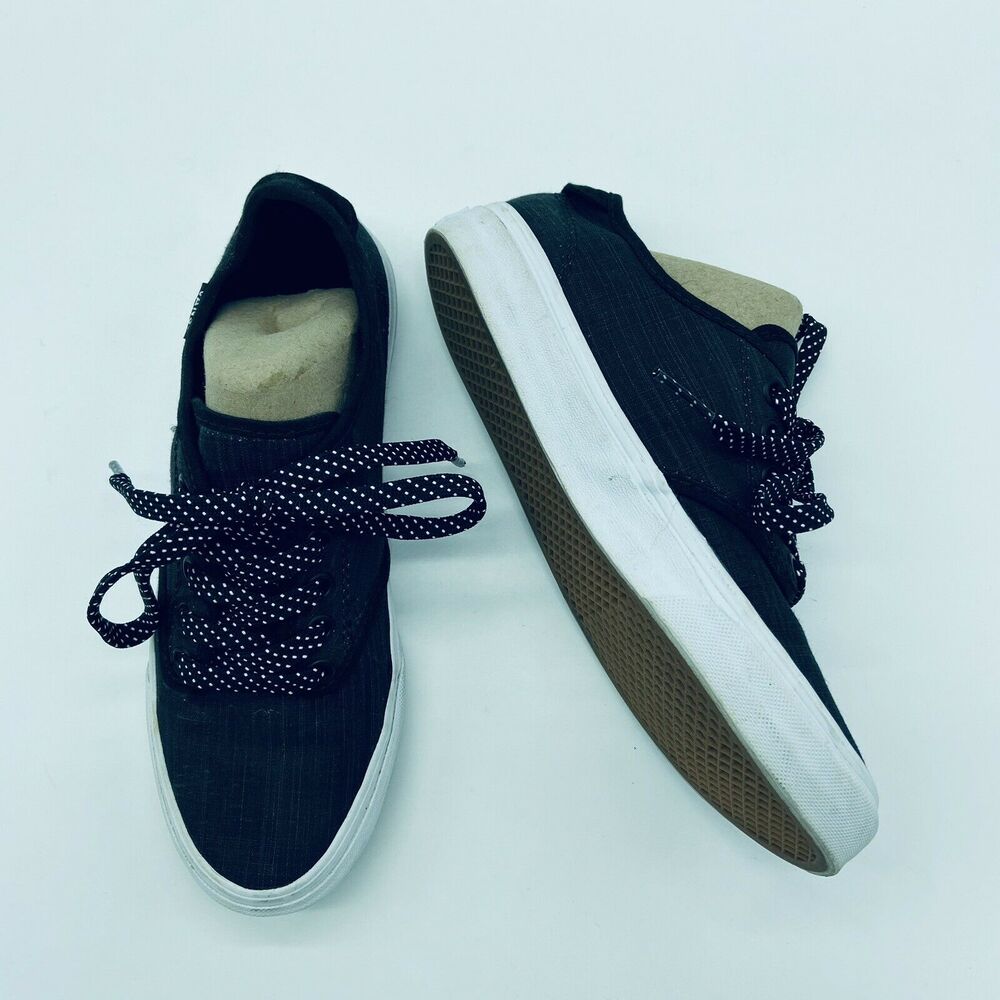 Vans 6.5 Sneakers Lace Up Gray White